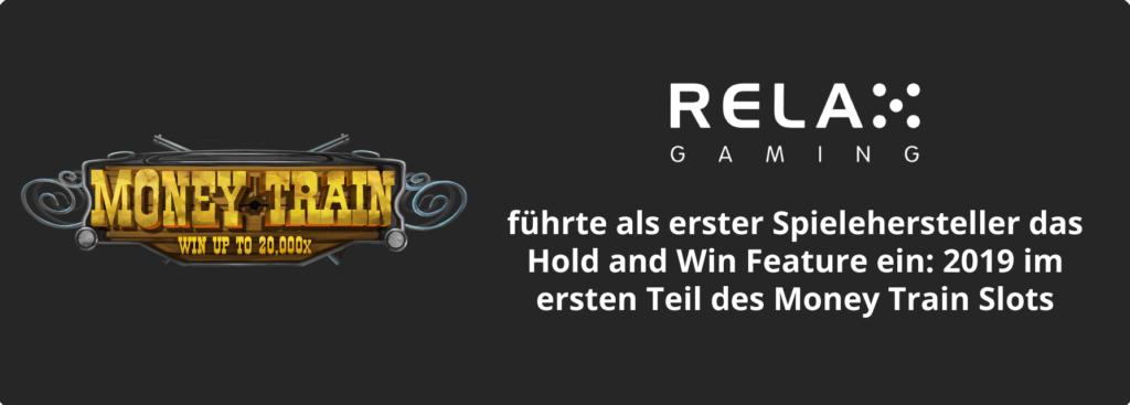 Relax Gaming ist der Erfinder des Hold and Win Features