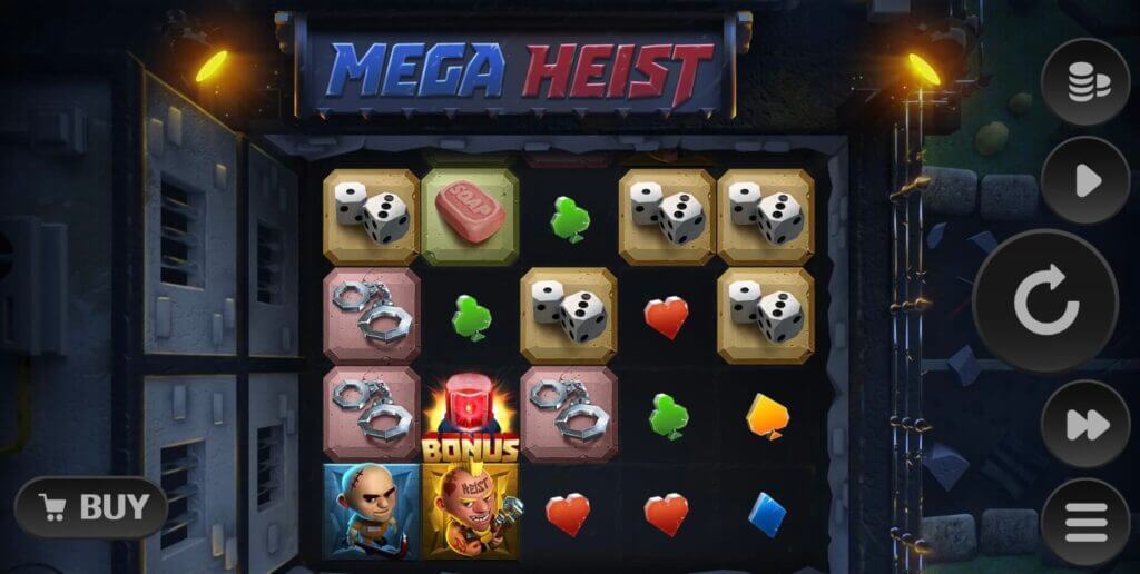 Mega Heist Relax Gaming Scatter Symbol
