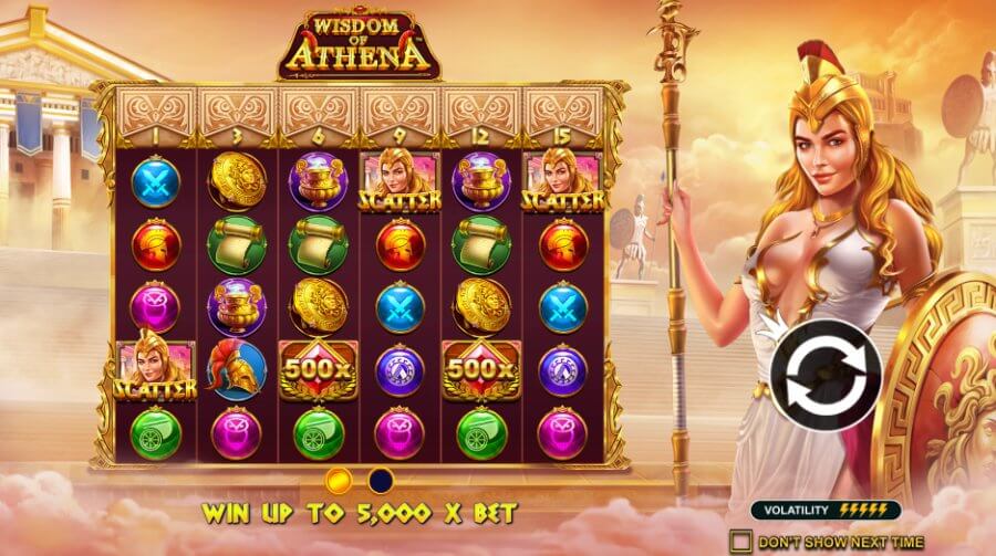 Wisdom of Athena Slot Bewertung